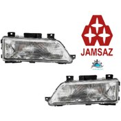 تصویر چراغ جلو پژو 405 جمع ساز جفت Peugeot 405 JAMSAZ