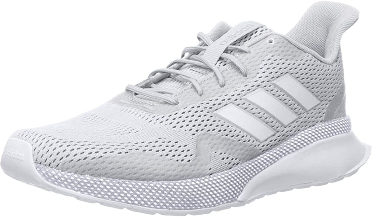 adidas Women s Novafvse X Running Shoe 9.5 White White