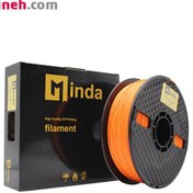 تصویر فیلامنت PLA PRO نارنجی قطر 1.75 میلیمتر یک کیلوگرمی میندا Minda Minda PLA PRO Filament 1.75mm 1kg Orange