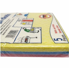 تصویر دستمال اسفنجی وایت اند وایت 5 عددی Sponge Cloth