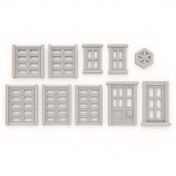 تصویر در و پنجره مینیاتوری طوسی ( پک ۱۰تایی ) 