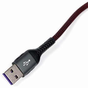 تصویر کابل تبدیل USB به MicroUSB هیسکا مدل LX-404 طول 1 متر 