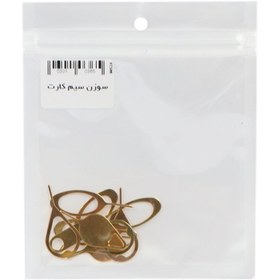 تصویر سوزن سیم کارت اپل مدل iPhone 4 بسته ۴ عددی 