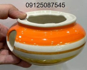 تصویر وارمر گرمکن قوری طرح ساشا نارنجی tea warmer dorika