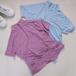 تصویر نیم زیپ آستین کوتاه 