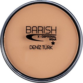 تصویر پنکک 2 کاره ابریشمی وزن 20 گرم باریش 302 Barish Compact Powder 20 g