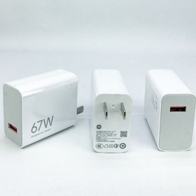 تصویر شارژر دیواری ( اورجینال سرکارتونی ) شیائومی مدل 67 وات MDY-12-EF اورجینال 67W Power Adaptor