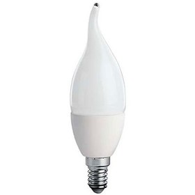 تصویر لامپ ال ای دی اشکی 7 وات مات سیماران LED teardrop lamp 7 watt matte Simaran