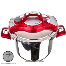 تصویر زودپز سفرام مدل نستا ظرفیت ۶ لیتر استیل 