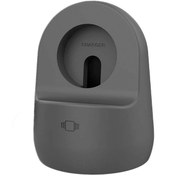 تصویر پایه شارژ سیلیکونی مناسب برای اپل واچ گارانتی 6 ماهه تکنو واچ