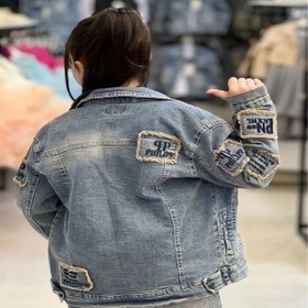 تصویر ست 3 تکه کت و شلوار وتیشرت اسپرت تکه دوزی-1281 