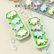 تصویر قالب بستنی سیلیکونی مدل دایناسور 