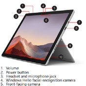 تصویر تبلت مایکروسافت (استوک) Surface Pro 7 | 16GB RAM | 512GB | I7 ا Microsoft Surface Pro 7 (Stock) Microsoft Surface Pro 7 (Stock)