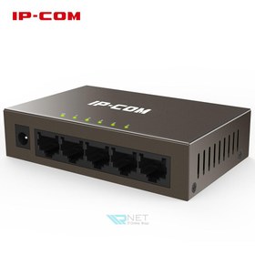 تصویر سوئیچ 5 پورت شبکه POE آی پی کام مدل IP-Com F1005 ا IPCam / F1005 IPCam / F1005