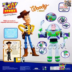 تصویر عروسک وودی سخنگو و بازلایتر موزیکال داستان شهر اسباب بازی ها دو عددی Toy Story 8113 