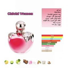 تصویر پخش عمده عطر گرمی نینا اپل-برند نیناریچی-زنانه-محصول2006-رایحه گلی-میوه ای - شرکت بل Bell Nina Apple perfume essence Ninarichi brand female 2006 product floral fruity scent