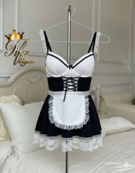 تصویر کاستوم خدمتکاری فنردار کد 2080 