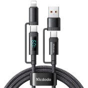 تصویر کابل شارژ 4 کاره 60 واتی مک 1.2 متری مک دودو مدل Mcdodo CA-199 