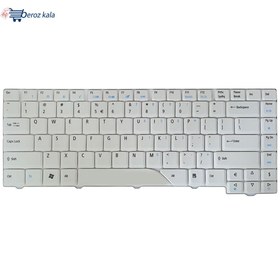 تصویر Acer Aspire 5520 5710 White Notebook Keyboard ا کیبرد لپ تاپ ایسر مدل Aspire 5520 5710 سفید کیبرد لپ تاپ ایسر مدل Aspire 5520 5710 سفید