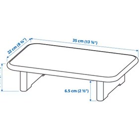 تصویر تخته کار پایه دار ٢٢*٣٥ بامبو ایکیا STOLTHET