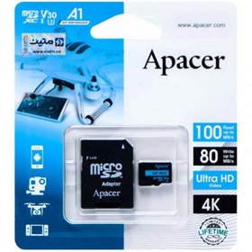 تصویر رم میکرو 64 گیگ اپیسر ا Apacer MicroSD 64GB Apacer MicroSD 64GB