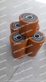 تصویر چرخ جلو جک پالت سایز 70x80 Pallet truck wheels