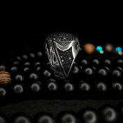 تصویر انگشتر نقره مردانه ترک | 5.99 گرم 