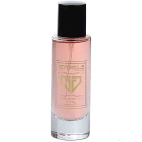 تصویر عطر جیبی زنانه صورتی 35میل گرجس Gorgeous Perfume Pink 35ml For Women