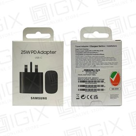 تصویر شارژر سامسونگ 25w - سفید Samsung Adapter 25W PD