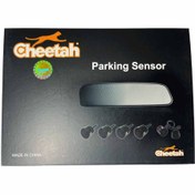 تصویر مانیتور آینه ای همراه با سنسور دنده عقب برند چیتا مدل S6500 REARVIEW MIRROR MONITOR and PARKING SENSOR CHEETAH