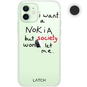 تصویر i want a NoKiA (Black) 