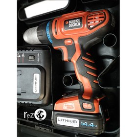 Black+Decker 12V 1.5Ah 900 RPM Cordless Drill Driver with 13 Pieces Bits in  Kitbox For Drilling and Fastening, Orange/Black