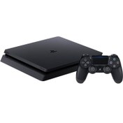 تصویر کنسول بازی سونی مدل Playstation 4 Slim 500GB پانصد گیگابایت کارکرده استوک (stock) تک دسته کپی خور - بدون نصب بازی Playstation 4 Slim 500GB copy