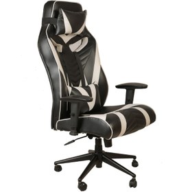 تصویر صندلی گیمینگ دیزل Diesel gaming chair Black and white 