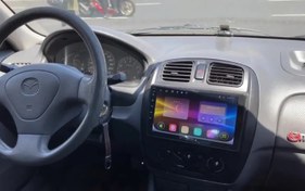 تصویر مانیتور اندروید فابریک مزدا 323 برند مدیا پلاس (ساخت کره) Mazda 323 fabric android monitor