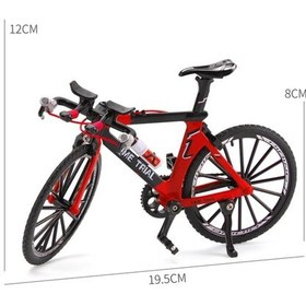 تصویر ماکت دوچرخه تمام فلز 1.10 Diecast Metal Bicycle Model 