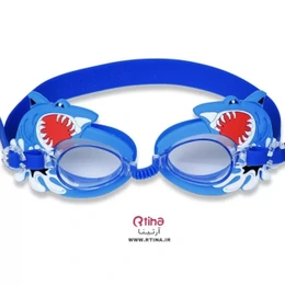 عینک شنا بچه گانه ضد بخار +گوش گیر رایگان