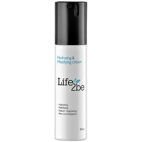 تصویر کرم آبرسان و مات کننده پوست چرب لایف توبی Life2be mattifying cream 