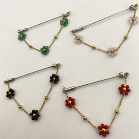 تصویر سوزن زنجیردار گل گلی 