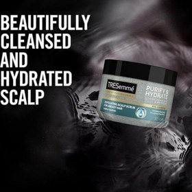 تصویر اسکراب کف سر ترزمه TRESEMME scrub-300ml