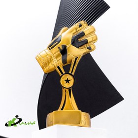 تصویر goalkeeper glove stand 