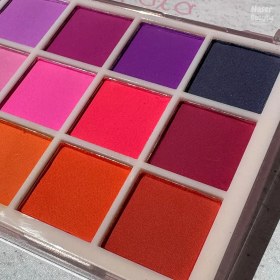 تصویر پالت سایه چشم ۱۸ رنگ میس لارا مدل Colorful 