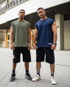 تصویر رکابی ورزشی وست NBA سبز 