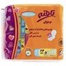 تصویر نوار بهداشتی بالدار نازک نوجوان مناسب پوست حساس 7عددی کد 9299 تافته Tafteh teenager Sanitary Pad