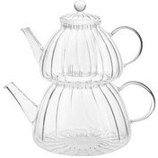 تصویر ست کتری و قوری کاراجا مدل Lori با ظرفیت ۱ لیتر از پیرکس 