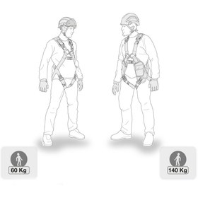 تصویر لنیارد جاذب انرژی دو شاخه 80cm ابزوربیکا پتزل PETZL ABSORBICA Y MGO 80