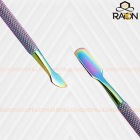 تصویر عقب زن یا پوشر ناخن هلوگرامی 