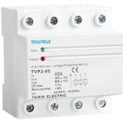 تصویر محافظ ولتاژ تکسنله مدل سه فاز TVP3-60 TAXNELE TVP3-69 3-phase Voltage Protector