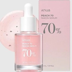 تصویر سرم روشن کننده نیاسینامید آنوا حاوی عصاره هلو 30ml(اصل) Anua Peach 70% Niacin Serum