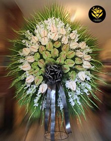 تصویر تاج گل ترحیم کد 154 